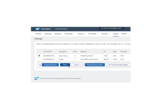 Verbindung zum Lieferanten-Shop im eProcurement-System