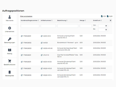 Kunden-Service-Portal
