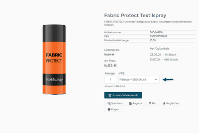 Verpackungseinheiten