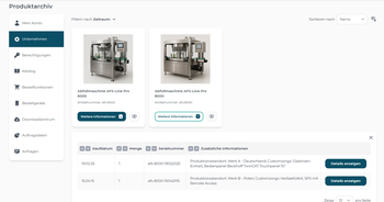 Maschinen- &amp; Gerätemanagement