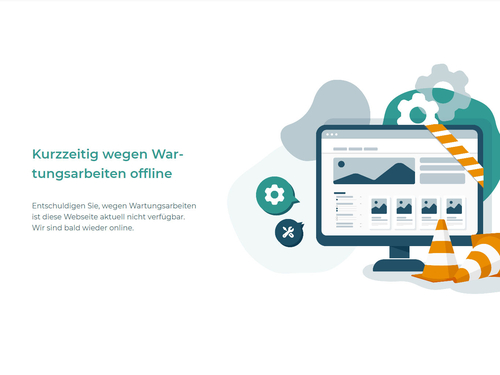 Bereitstellung von Wartungsseiten