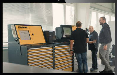 Automated reordering via tool dispensing cabinet