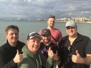 #EPIC2019: Warm up &amp; Start - Arbeiten unter Palmen