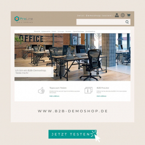 Neues Demoshop-Design