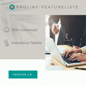 Featureliste 2.8