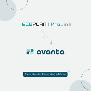 Aus ECOPLAN ProLine wird avanta