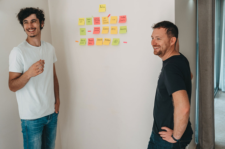 Austausch unter ECOPLAN Mitarbeitern